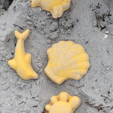 Scrunch-moulds - dusty yellow