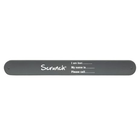 Scrunch-wristband - anthracite grey - 3
