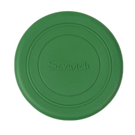 Scrunch-disc - dark moss green