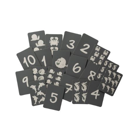 Scrunch-cards - anthracite grey  - 3