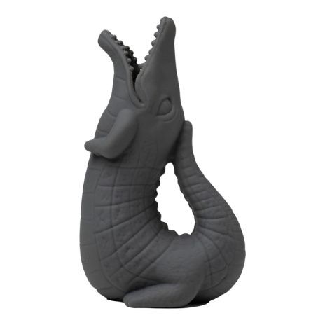 Scrunch-crocodile - anthracite grey