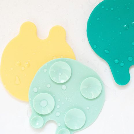 Do not slip in the bath - mint & soft yellow - 3