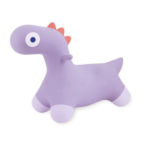 Bouncing toy - light purple dinosaur - 4