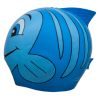 Swim cap- fish - blue - icon