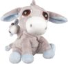 Blue donkey with baby - medium - icon