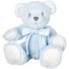 Blue bear with rattle - small - icon