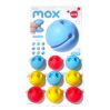 Mox on display - primary colours  - icon