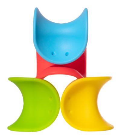 Ulu, four pieces - primary colours - 5