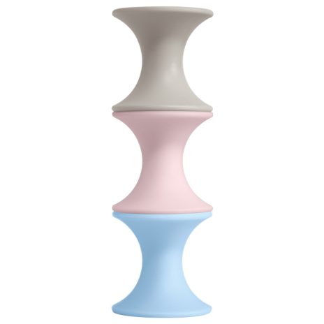 Tulu, three pieces - pastel colours  - 2