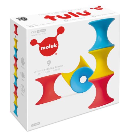 Tulu, nine pieces - primary colours - 5