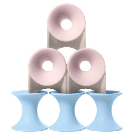 Tulu, nine pieces - pastel colours