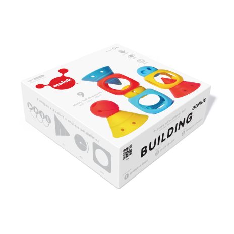 Building genius, set of nine - primary colours  - 4