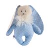 Rabbit with long ears - soft blue with stars - icon