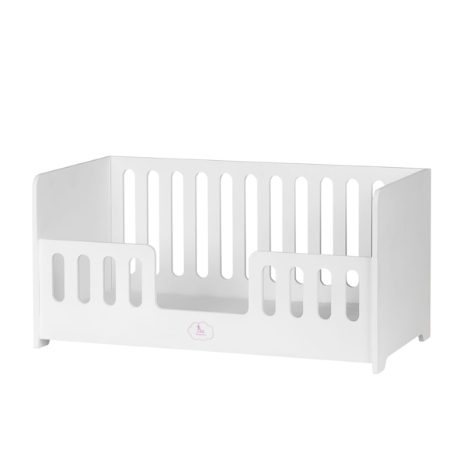 Doll's bed in wood - white-painted - 2