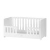 Doll's bed in wood - white-painted - icon_2