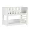 Bunk bed in wood - white-painted - icon