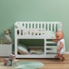 Bunk bed in wood - white-painted - icon_1