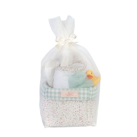 Doll changing basket - with content - 1