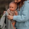 Knitted blanket - sage green  - icon_1