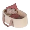 Soft doll carrycot - with duvet and pillow set - icon