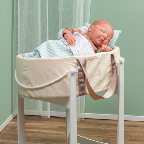 Soft doll carrycot - with duvet and pillow set - 3