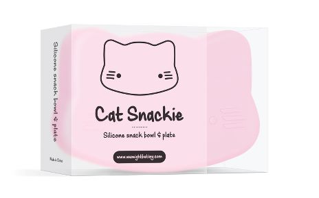 Snackie, cat - powder pink - 2