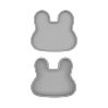 Snackie, bunny - charcoal - icon