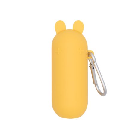 Bubble tea straws & bunny keepie - yellow - 1