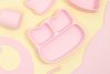 Cat stickie plate - powder pink - icon_7