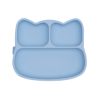Cat stickie plate - powder blue - icon