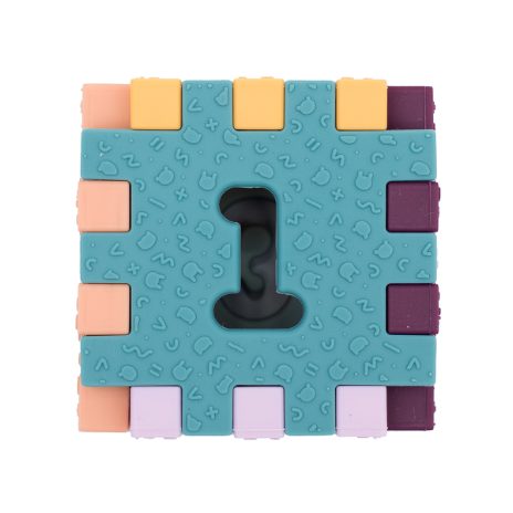 Cubie brick toy - pastel colours  - 1
