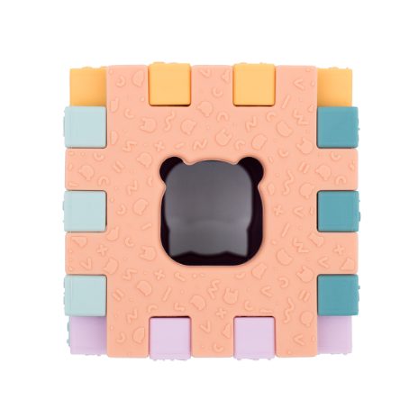 Cubie brick toy - pastel colours  - 2