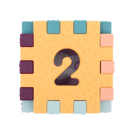 Cubie brick toy - pastel colours  - 7