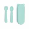 Feedie fork & spoon set - mint - icon