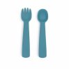 Feedie fork & spoon set - blue dusk - icon_1
