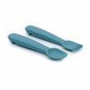Feedie fork & spoon set - blue dusk - icon_3