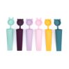 Pop up ice forms, six pieces - pastel colours  - icon