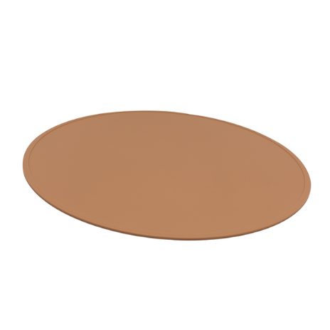 Round placie - chocolate brown  - 2
