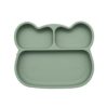 Bear stickie plate - sage - icon