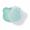 Bear stickie bowl with lid - minty green - icon_1