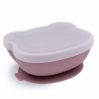 Bear stickie bowl with lid - dusty rose - icon