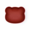 Bear stickie bowl with lid - rust - icon_2