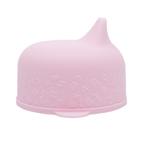 Sippie lid and mini straw - powder pink - 1