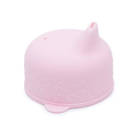 Sippie lid and mini straw - powder pink - 2