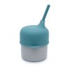 Sippie lid and mini straw - blue dusk  - icon_4