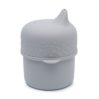 Sippie lid and mini straw - warm grey - icon_3
