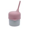 Sippie lid and mini straw - dusty rose - icon_4