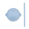 Sippie lid and mini straw - powder blue - icon