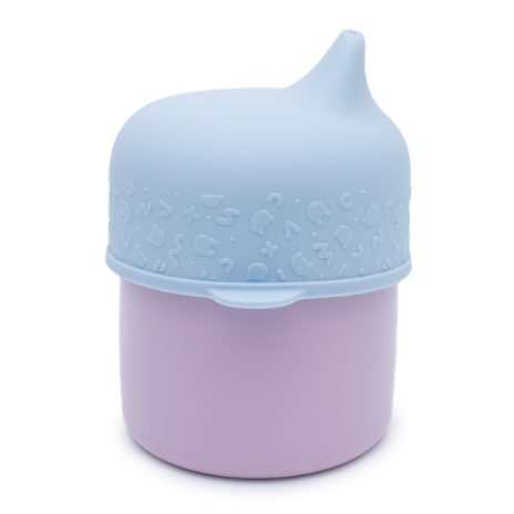 Sippie lid and mini straw - powder blue - 3