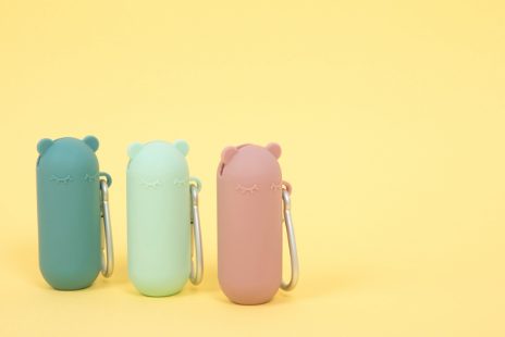 Bear keepies - minty green - 6